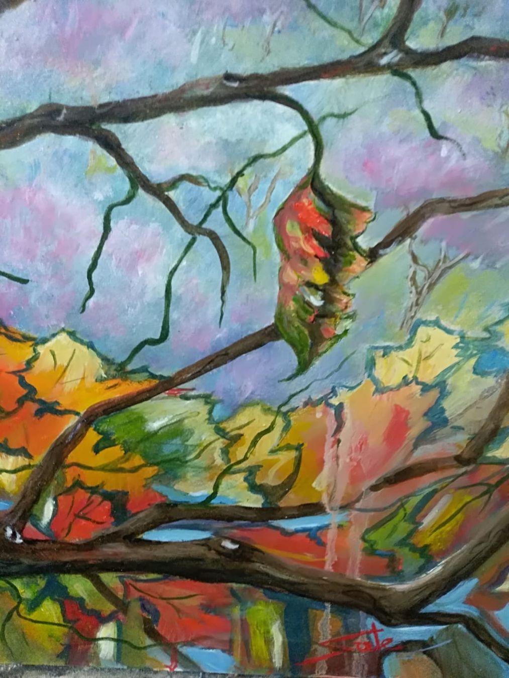 Dipinti: - Italienisches Gemälde - 70x70cm – Nuovo e nell'imballaggio originale da Basel venduto da mar_rlr9 2