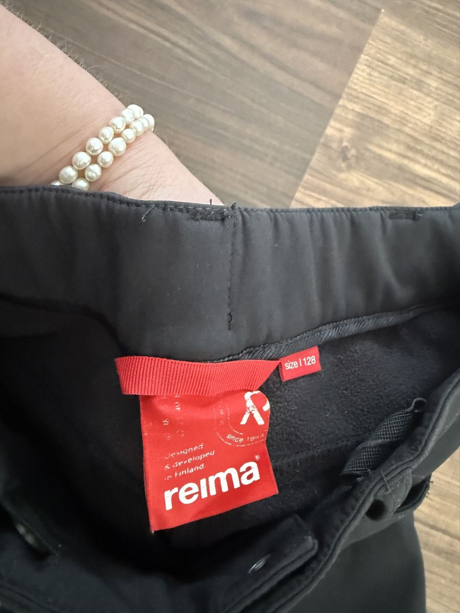 Reima Pantaloni: Reima Softshellhose, Grösse 128, Schwarz, Top Zustand! – Nuovo (secondo la descrizione) da Sirnach venduto da Kornbluemchen 2