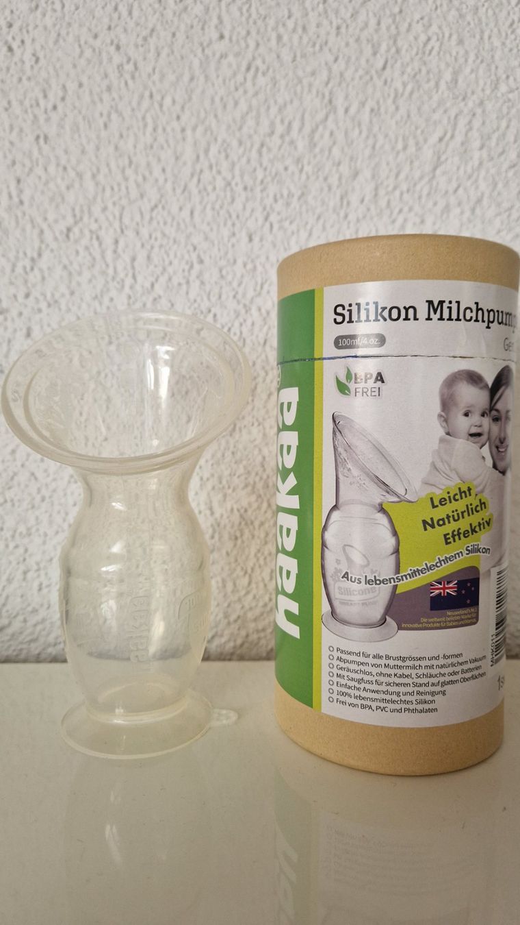 Haakaa Accessori per l’allattamento: Haakaa Milchpumpe 100 ml mit Saugfuss – Usato da Aathal-Seegräben venduto da Jago1984ZH 1