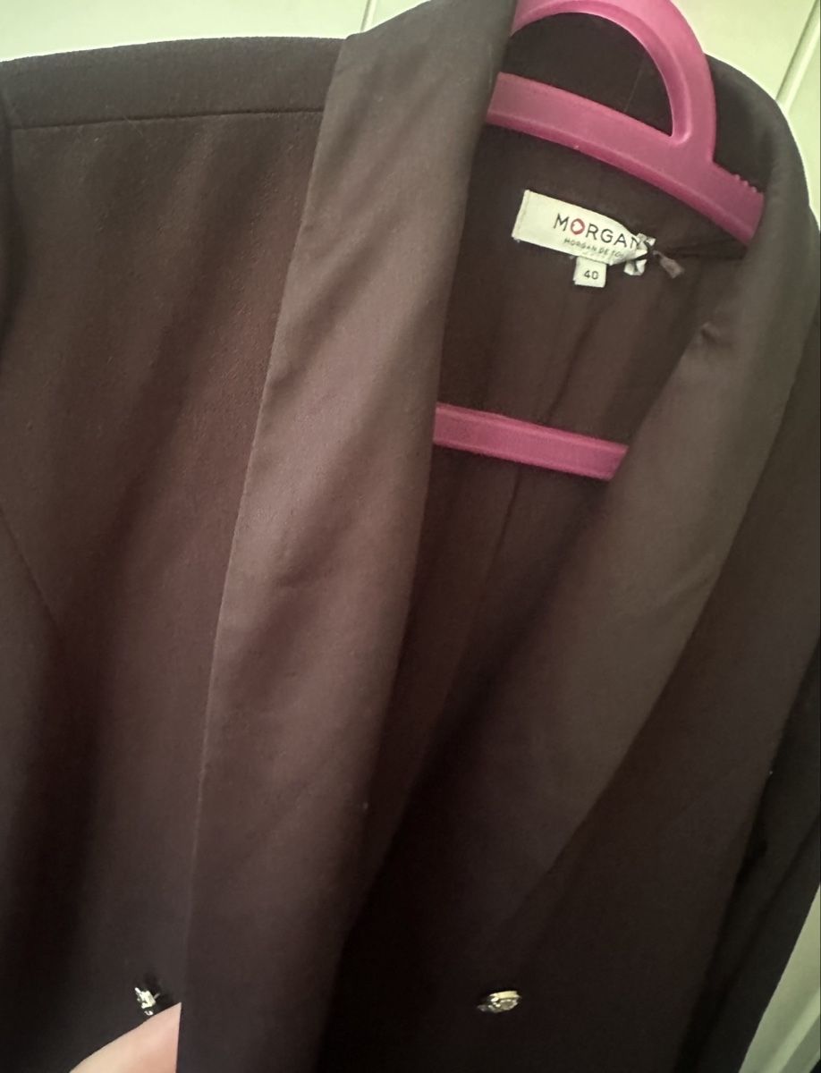 Morgan Robes: ROBE BLAZER LONG MORGAN NOIR – Neuf avec emballage d'origine à prilly par esm_w9mz 4