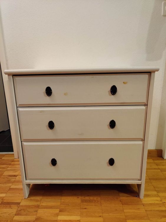 Ikea Leksvik Kommode weiss Kaufen auf Ricardo
