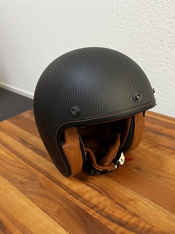 Casques & visières: Scorpion BELFAST EVO CARBON Jethelm – D'occasion à Urdorf par Rotti69