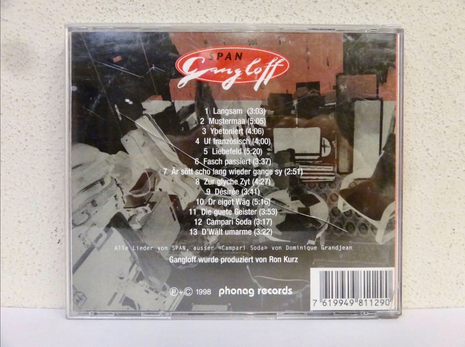 CD: CD SPAN / GANGLOFF – Nuovo (secondo la descrizione) da Kerzers venduto da djstarsky73 1