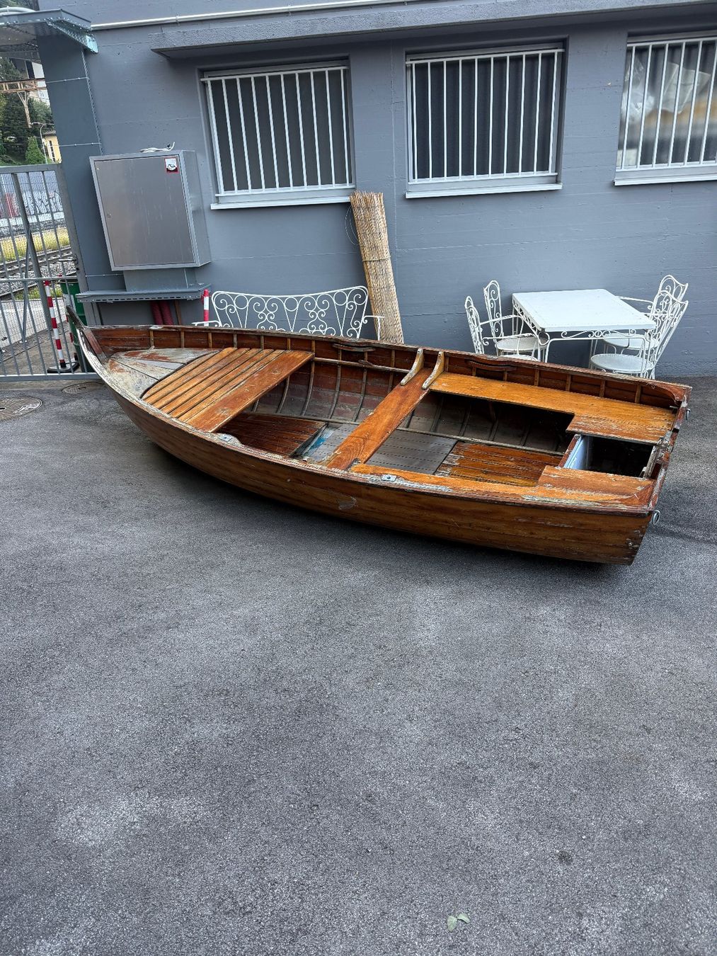 Bateaux: Barca in legno – D'occasion à Quartino par 5franc