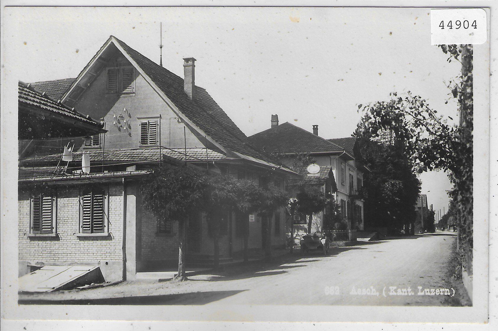 Cartoline postali: Aesch LU - Dorfpartie – Usato da Ettingen venduto da Kartenplanet