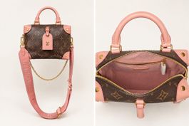 Louis Vuitton Handtasche Monogram Canvas Rosa neuwertig