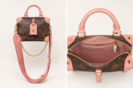 Louis Vuitton Handtasche Monogram Canvas Rosa neuwertig