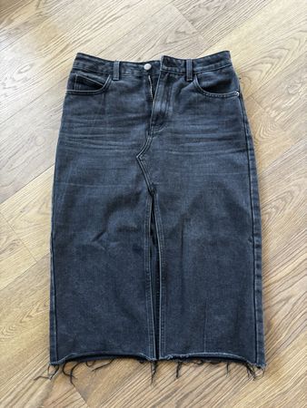 Even&Odd Jeansrock, Gr. 36, Grau, Top Zustand für Herbst!