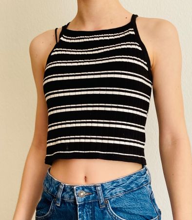 Top mit Streifen | H&M * Grösse 134/140