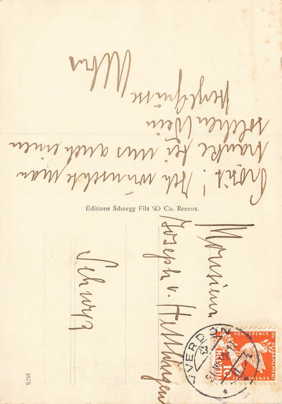 Cartoline postali: 3 AK's - Schloss Grandson – Usato da Schwyz venduto da Seffi56 5