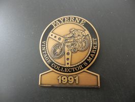 Oldtimer Abzeichen Payerne Vintage Collector's Market 1991