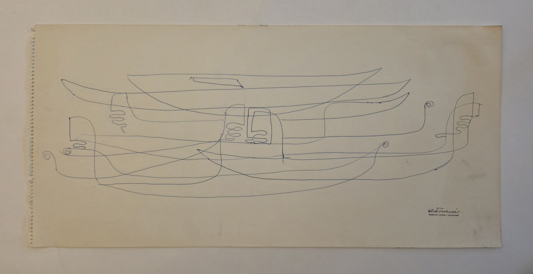 Dipinti: Lill Tschudi Original,  50cmx24cm – Usato da Emmenbrücke venduto da Kunstankaufverkauf