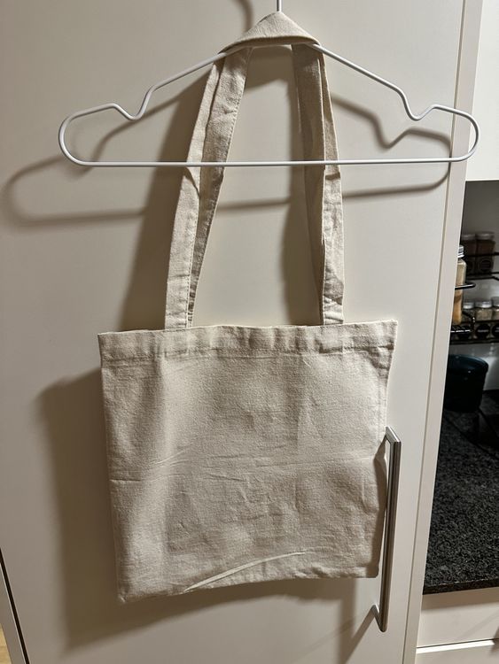 Massimo Dutti Canvas Shopper Bag New (Neu (gemäss Beschreibung