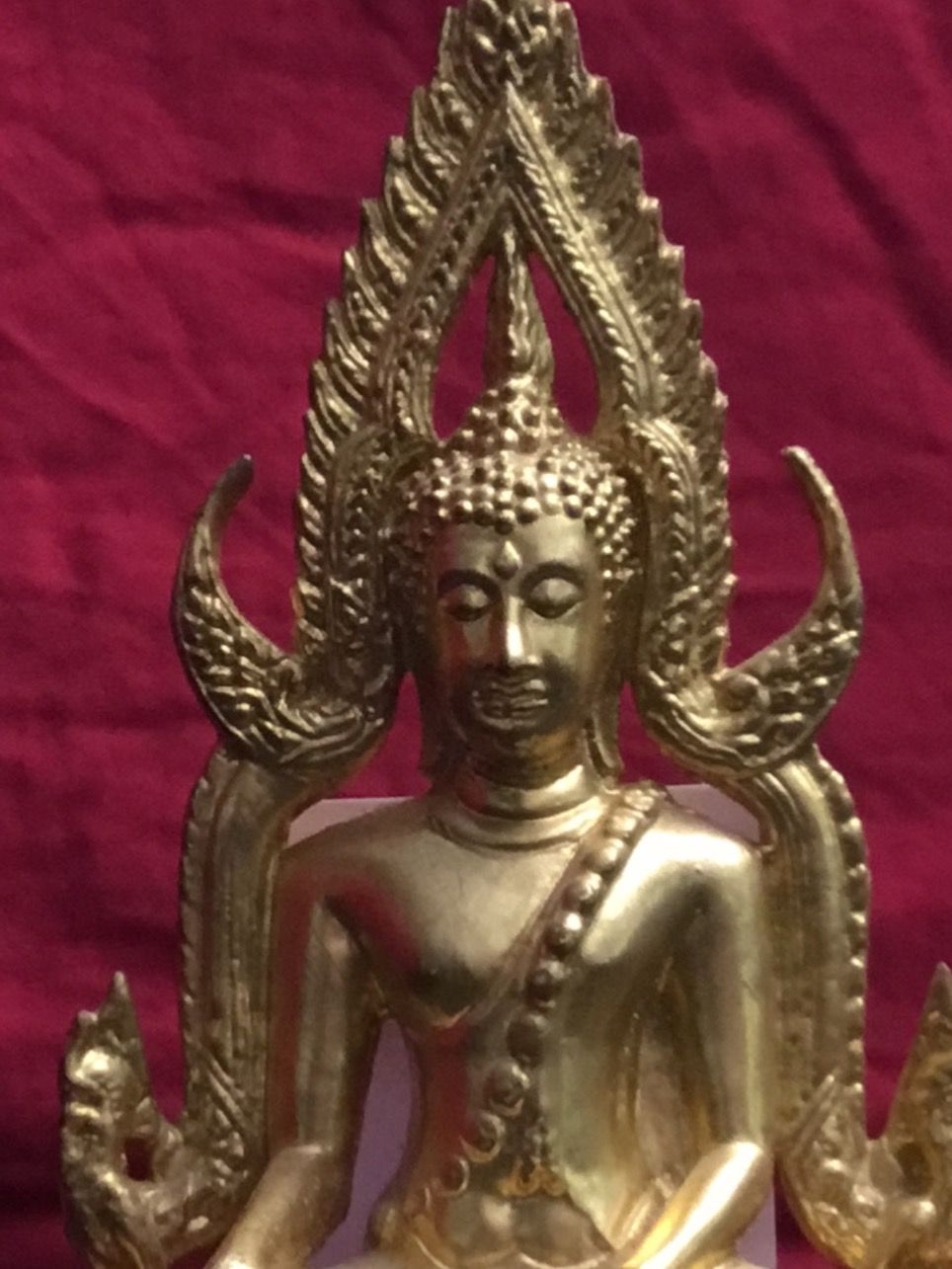 Sculture & Statue: Goldene Buddha-Statue, Thailand – Usato da Schlieren venduto da Jeajet 5