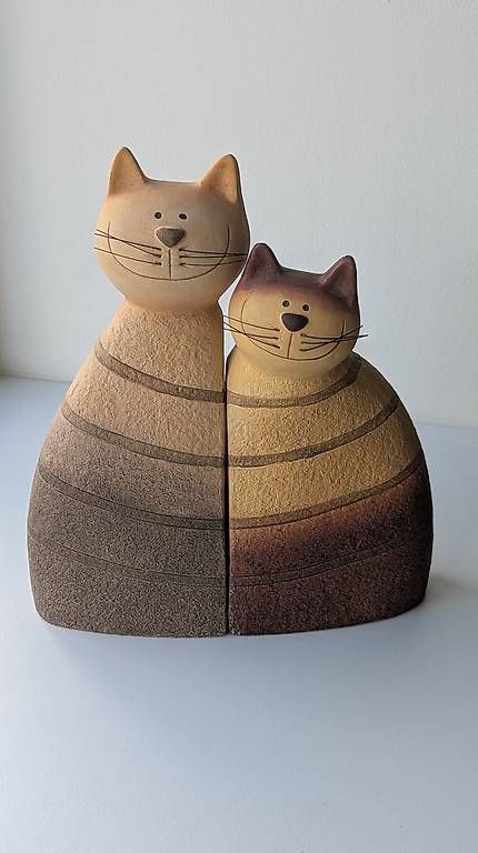 Figurines: Keramikdeko Katzen  – D'occasion à Luzern par ruc_8q28
