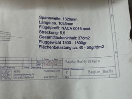 Boxfly Modellflugzeug Bausatz