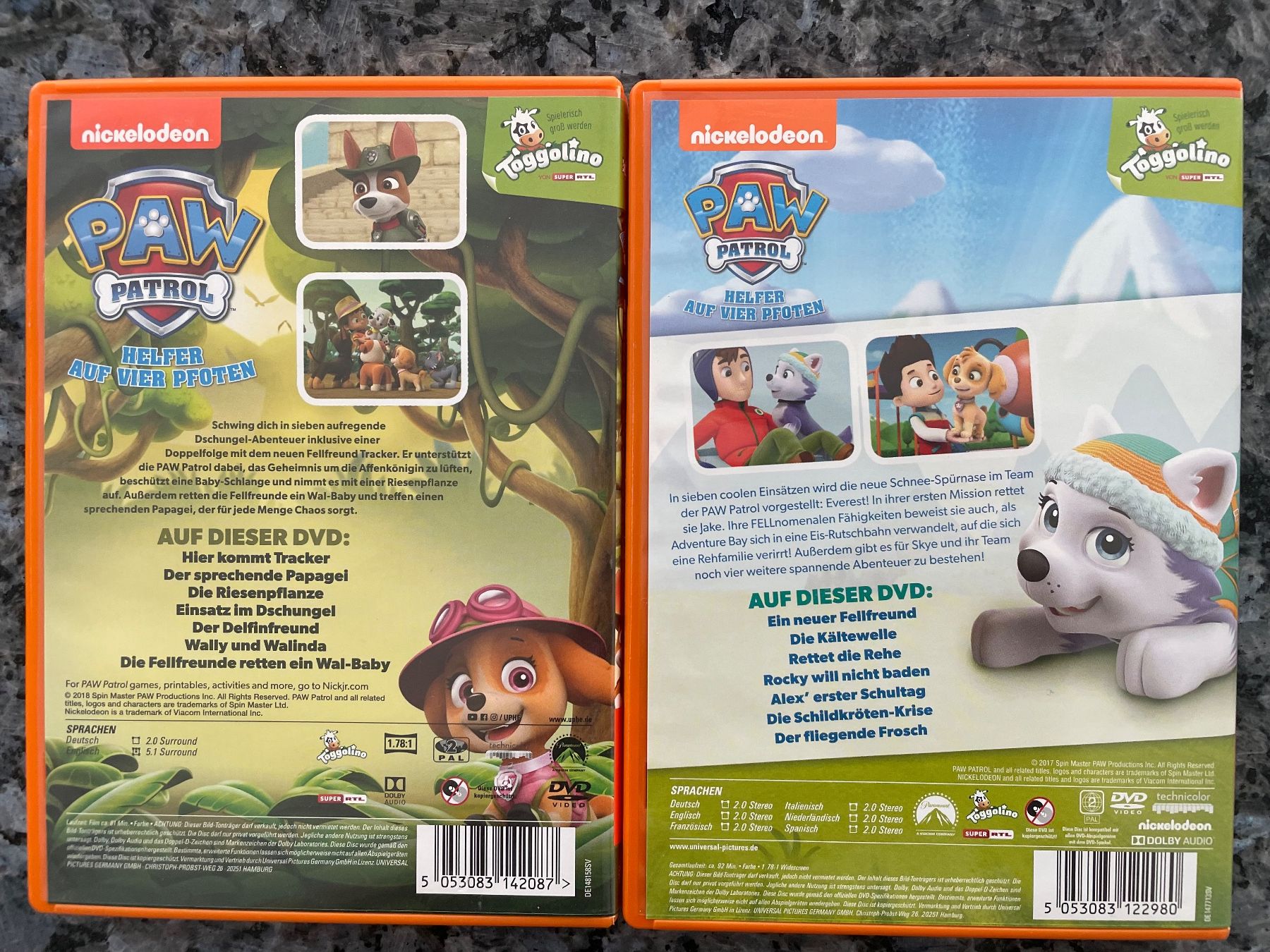 Tutti i DVDs: Paw Patrol - 2 DVDs – Usato da Aarau Rohr venduto da Rokazo 1