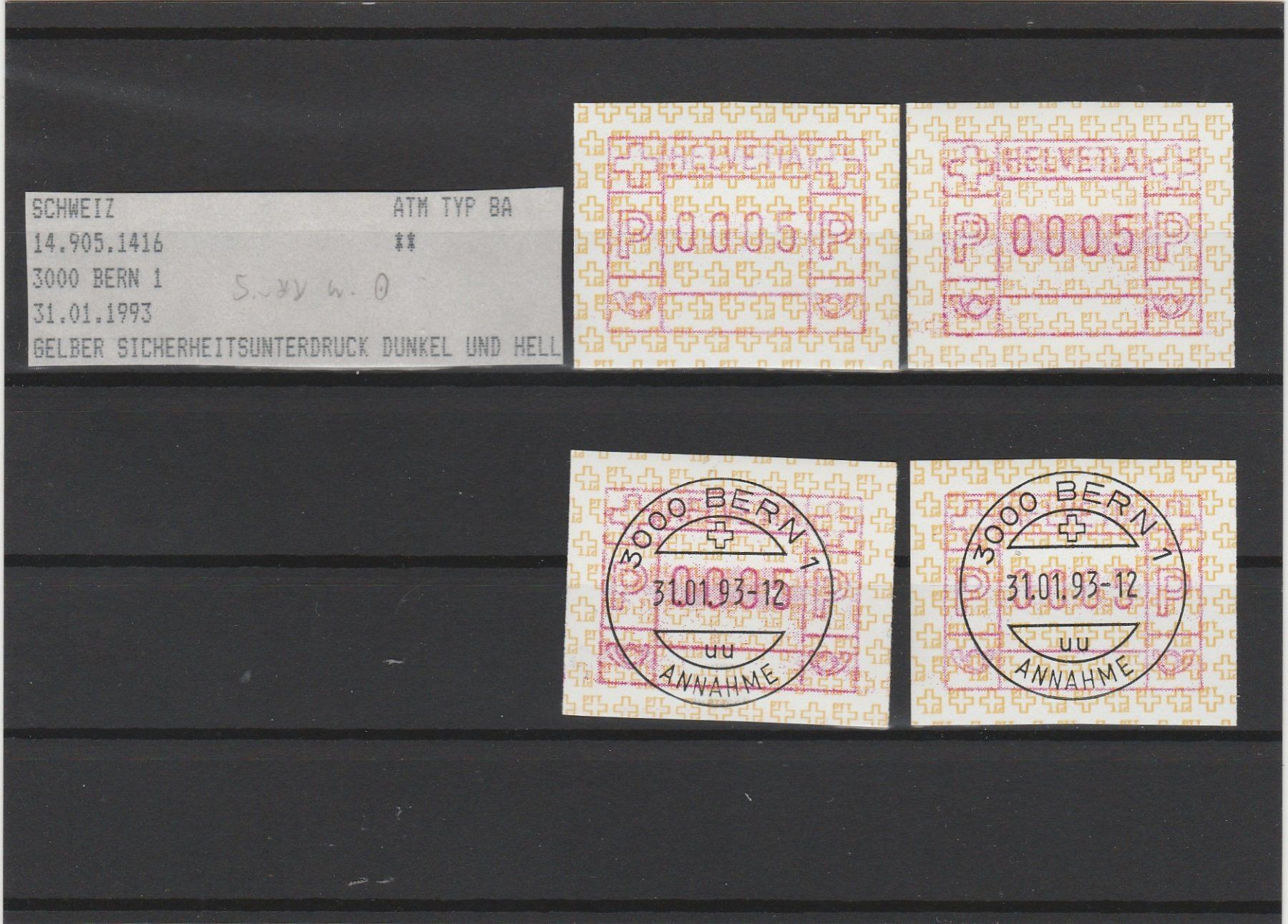 Tous les timbres: Typ 8A mit Arbart – D'occasion à Oberglatt ZH par Wiedmi6