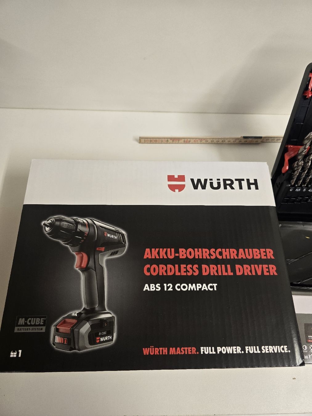 Würth Trapani: WÜRTH Akku-Bohrschrauber ABS 12 Compact + Bohrer und Bits – Nuovo e nell'imballaggio originale da Tuggen venduto da Zweitechanceboutique