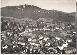 ST.LÉGIER: vue d'avion, cp photo Perrochet ~1960
