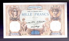 France 1000 francs Ph.
