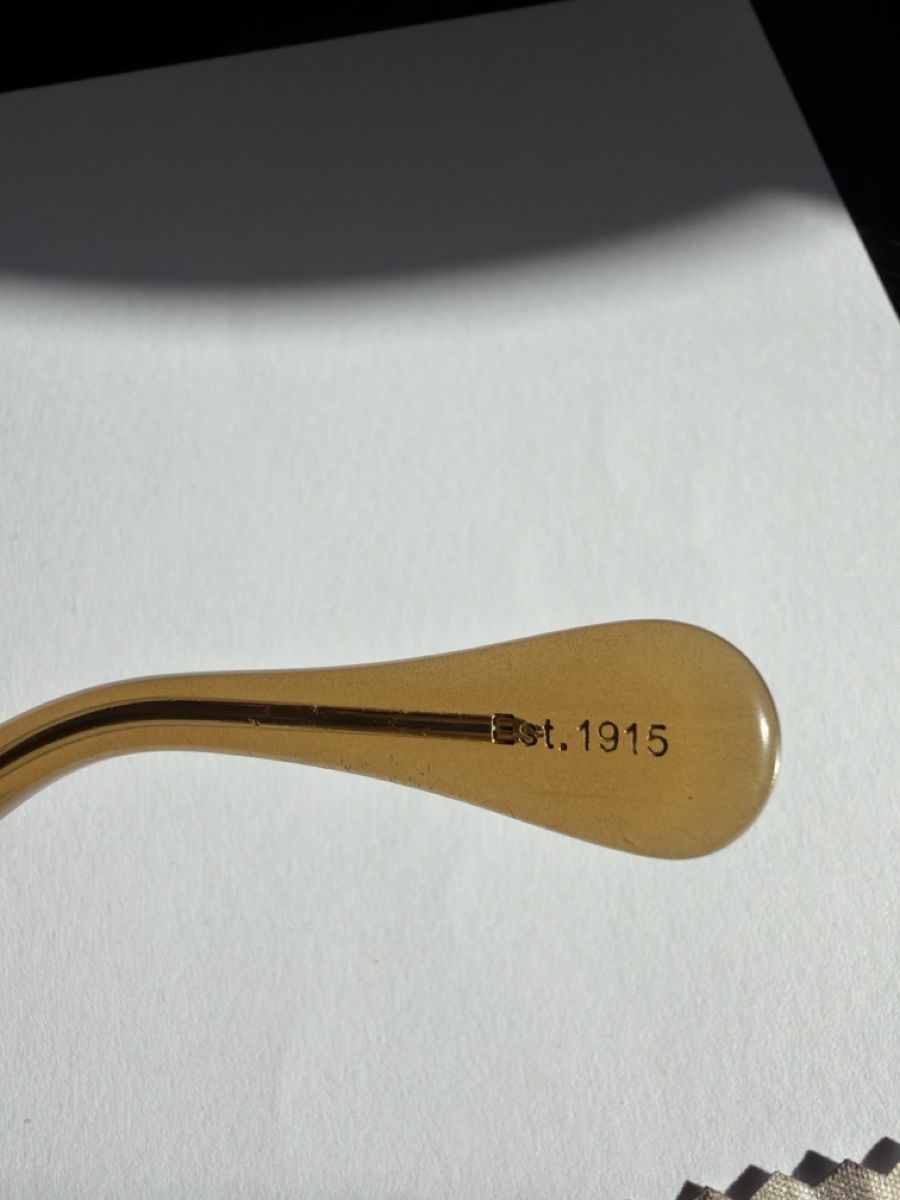 Moscot Brillen & Gläser: Sonnenbrille Moscot gelbbraun mit Etui – Gebraucht aus Kilchberg ZH von Seb92 8