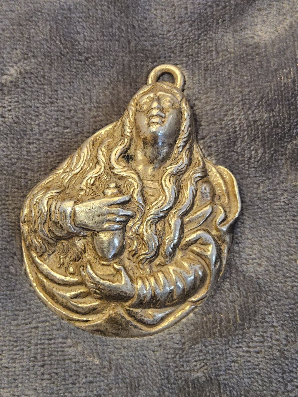 Anhänger: Versilberter Anhänger Heilige Maria – Gebraucht aus Zürich von philpip 7