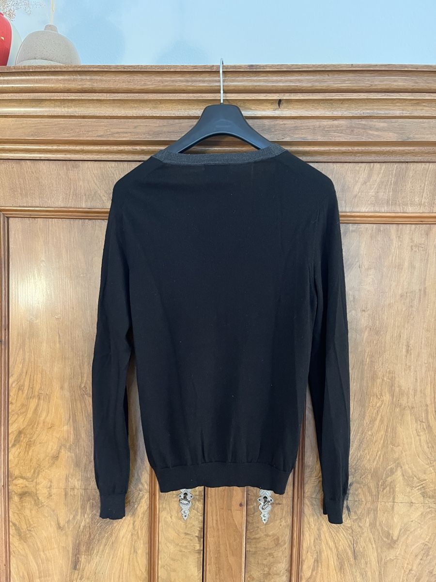 Jacken: Cardigan, schwarz/grau, Gr. M, Merino – Gebraucht aus St. Gallen von Gloom22 1