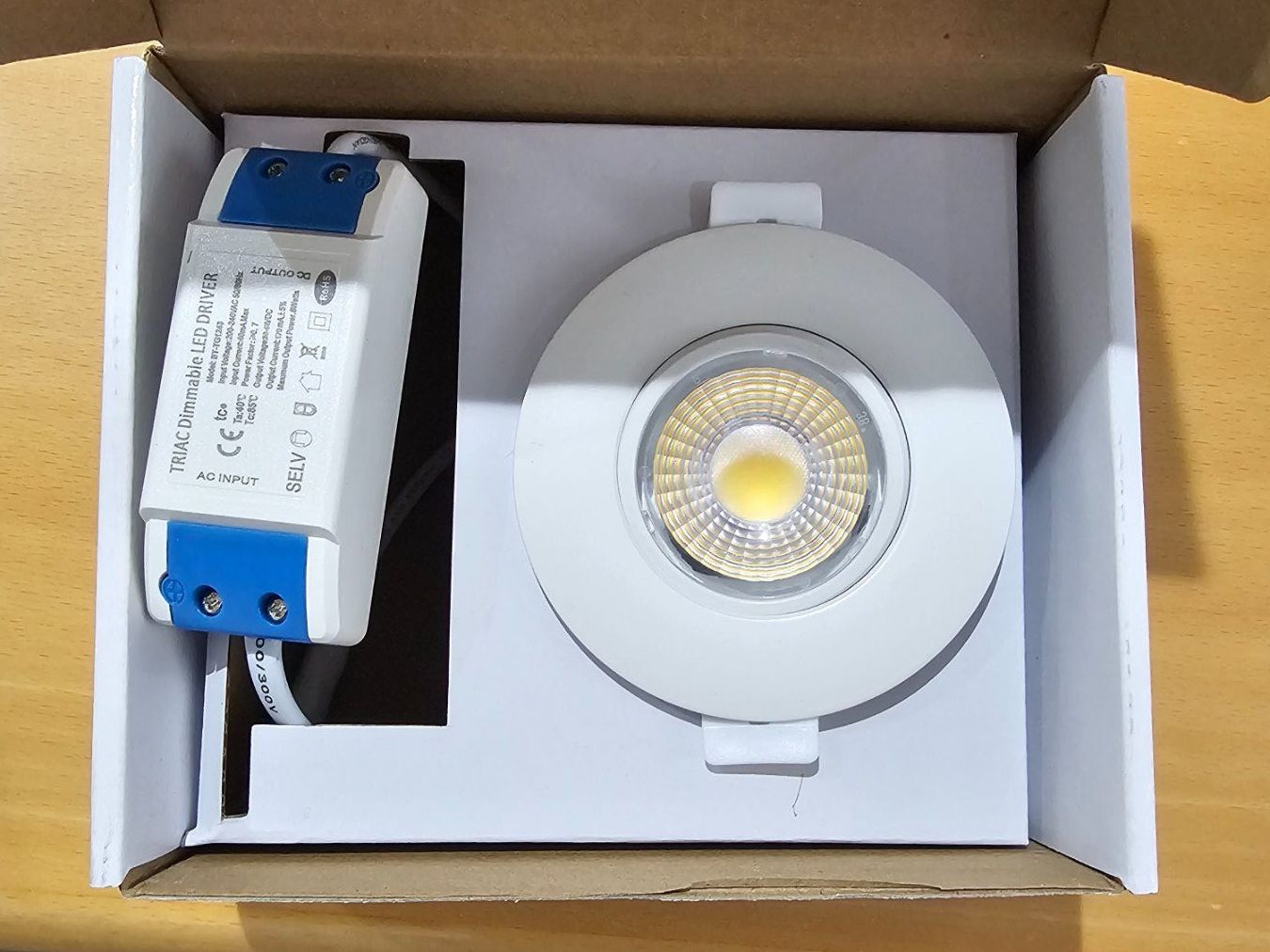 Lampadari & plafoniere: LLight Einbauspot 7W 4000K 630Lm 5 Stück – Nuovo e nell'imballaggio originale da Zollbrück venduto da gueschu01 1