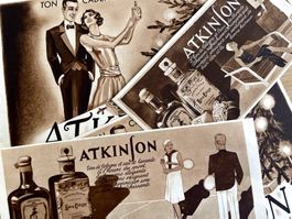 Atkinson Eau de Cologne - 4 alte Werbungen / Publicités 1930