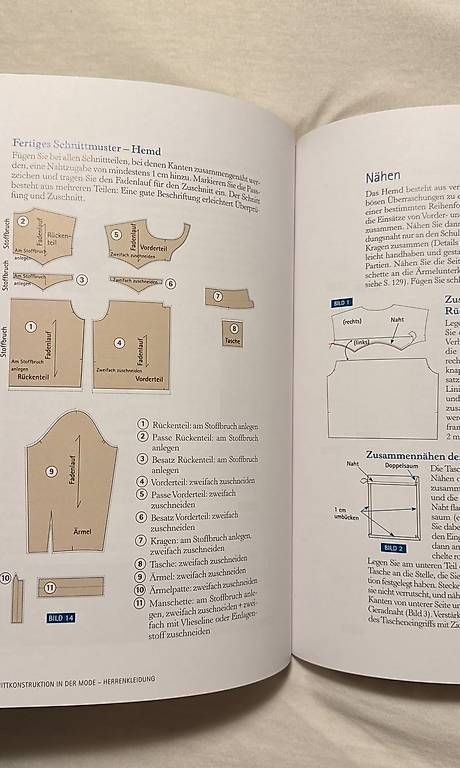 Cartamodelli: Sachbuch "Schnittmusterkonstruktion Herrenkleidung" – Usato da Basel venduto da R__Mueller 2
