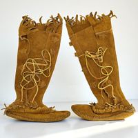 Bottes mocassins Taos "Indian Made" originaux Pointure 38/39