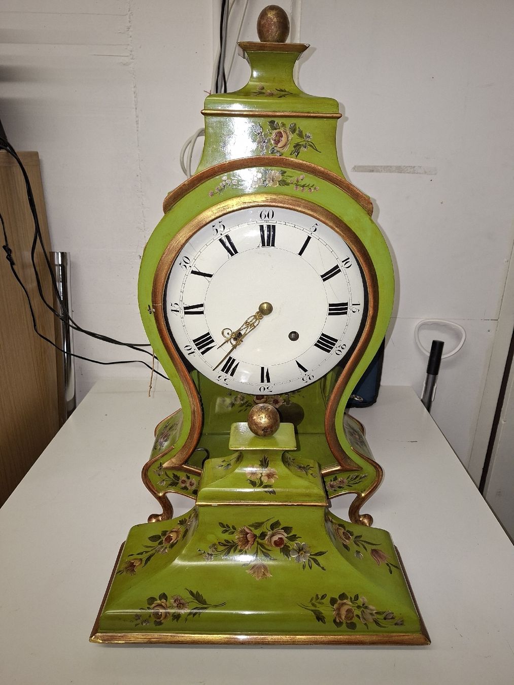 Swiss Orologi: Antik neuenburger Pendule – Usato da Liebefeld venduto da Turi-53