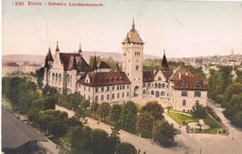 Zürich Landsmuseum, vor über 100 Jahren