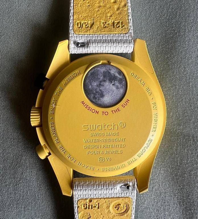 Orologi: Omega Swatch Mission to The Sun Full Solar Eclipse – Nuovo e nell'imballaggio originale da conthey venduto da faxalva 2