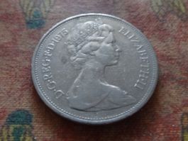 ROYAUME-UNI  10 Pence  1975