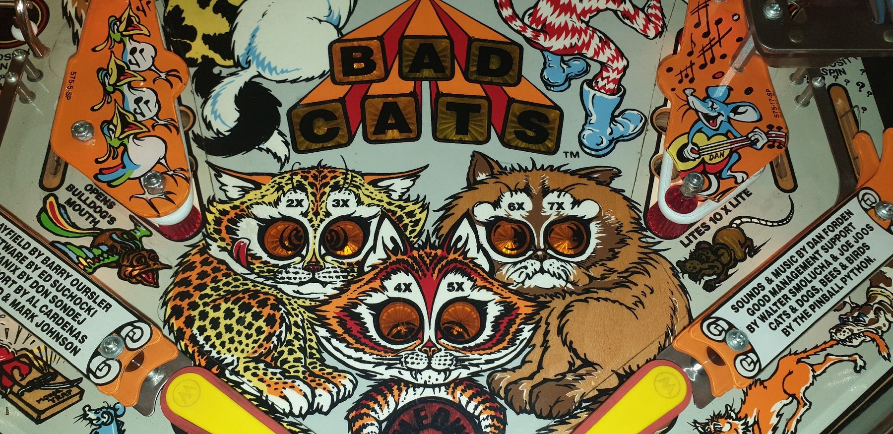 Williams Flipper: Flipperkasten BAD CATS – Usato da Heiligenschwendi venduto da Flipperbude 5