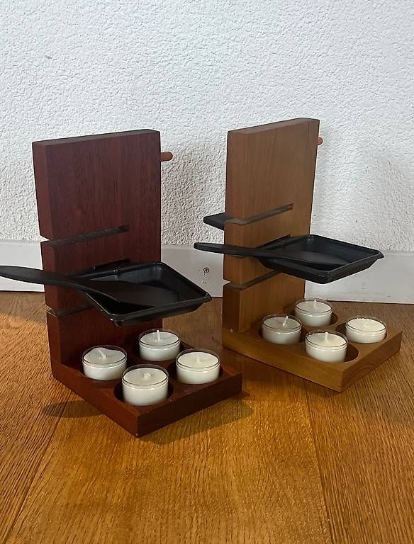 Elettrodomestici da cucina: Raclette Öfelis Holz Teelicht – Usato da Nussbaumen AG venduto da rro_9mcy 3