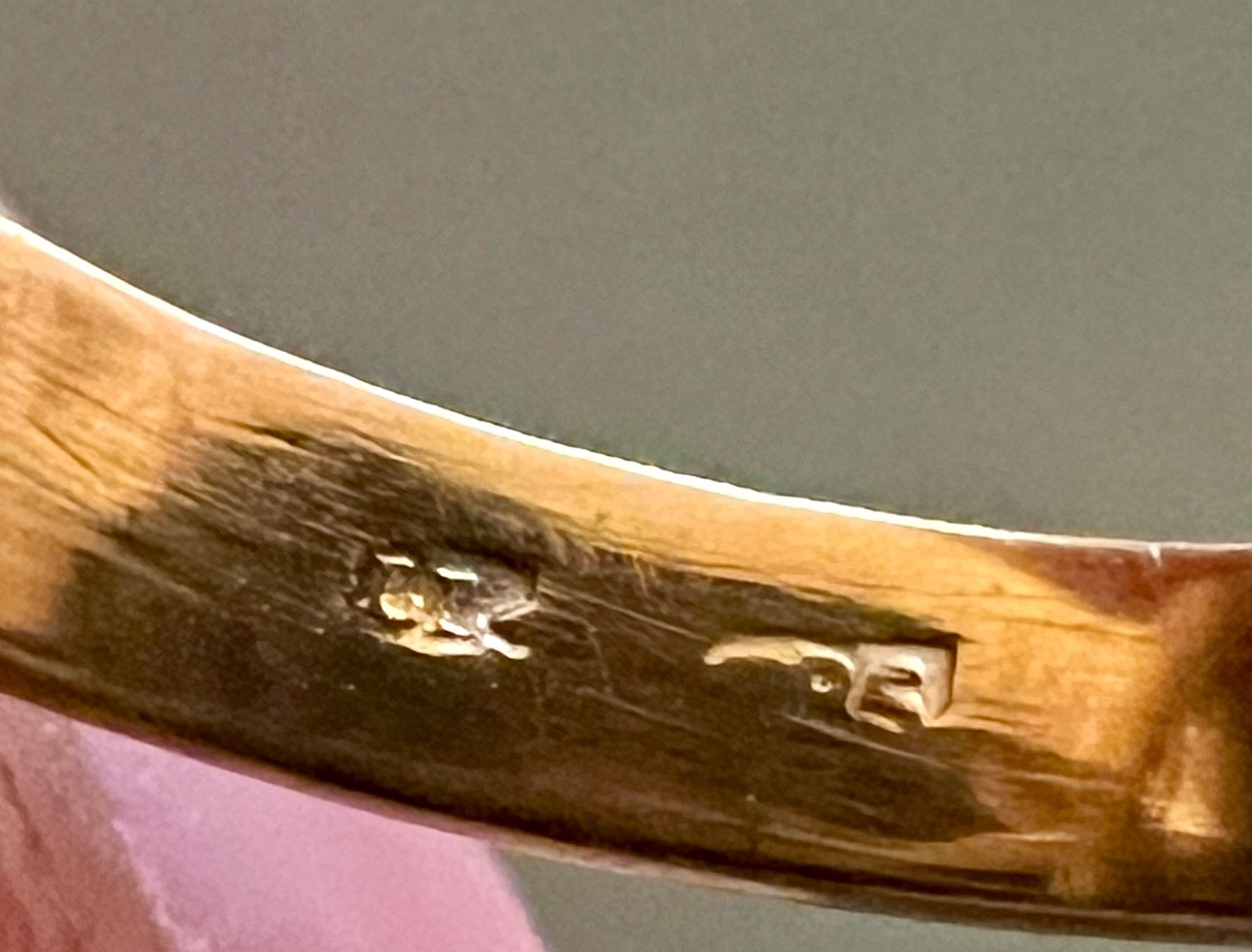 Anelli: Gold-Ring 14K Cabochon – Usato da Chur venduto da Penting1935 8