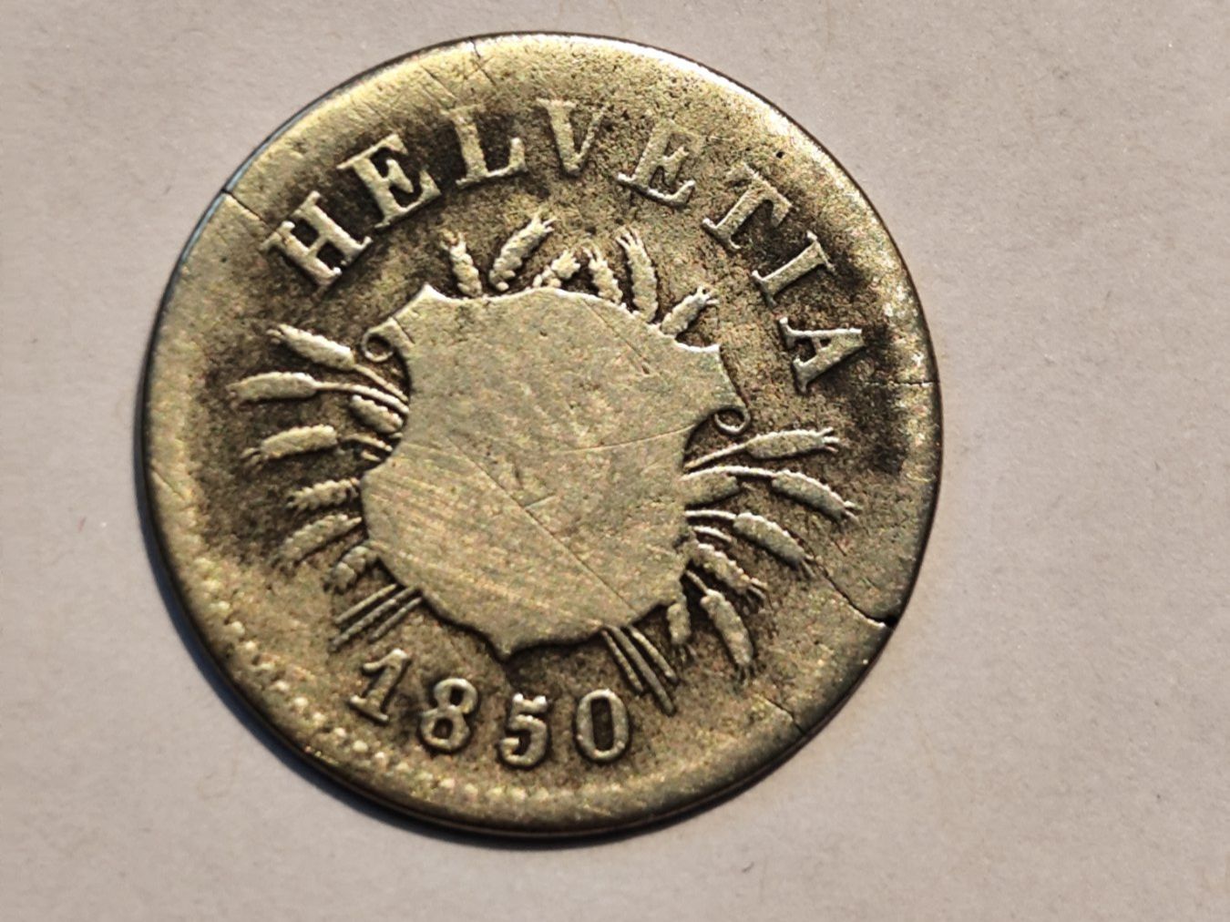 Tutti le monete: ==> 5Rp 1850 o.Mzz.<== – Usato da Bern venduto da b.man_is_back