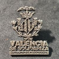W559 - Pin Fussball Club FC Valencia se Solidariza