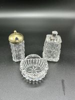 Vintage Crystal Glassware Collection - 4 Pieces Set
