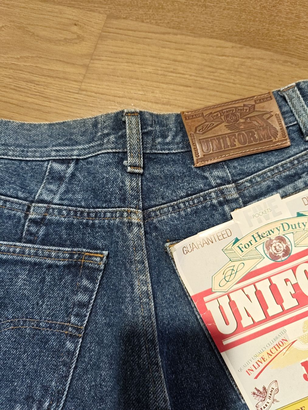 Jeans: Uniform Jeans W29 neu Vintage  – Neu und originalverpackt aus Seon von chf_g29b 6