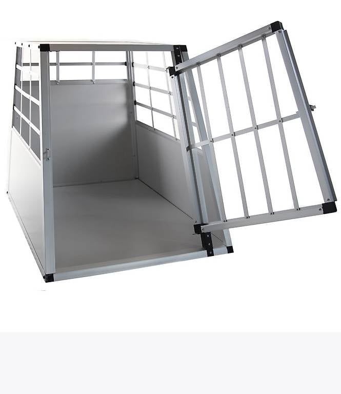 Käfige, Transport & Sicherheit: Hundebox Aluminium Grau – Neu und originalverpackt aus Schaffhausen von ann_q9gv