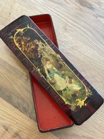 Antike Dose, Lackdose, dekorative Schatulle, Vintage Box