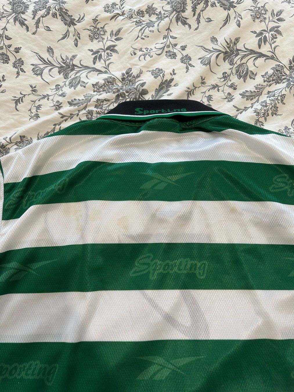 Reebok Canottiere & Pantaloni: Maillot Sporting CP 1998/1999 S – Usato da Lausanne venduto da PeixotoBruno 5