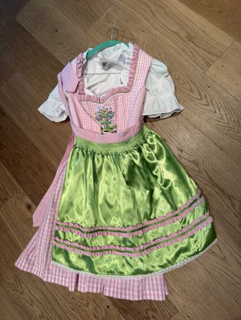 Dirndl Country Line pink kariert Grösse 34 neuwertig