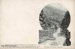 Valsolda  ( I -  Prov. Como)  Gorges de Dasio    ca. 1900