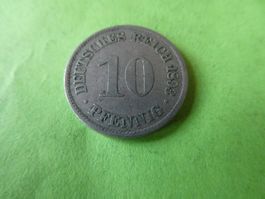 Dt. Reich 1893 A, 10 Pfennig