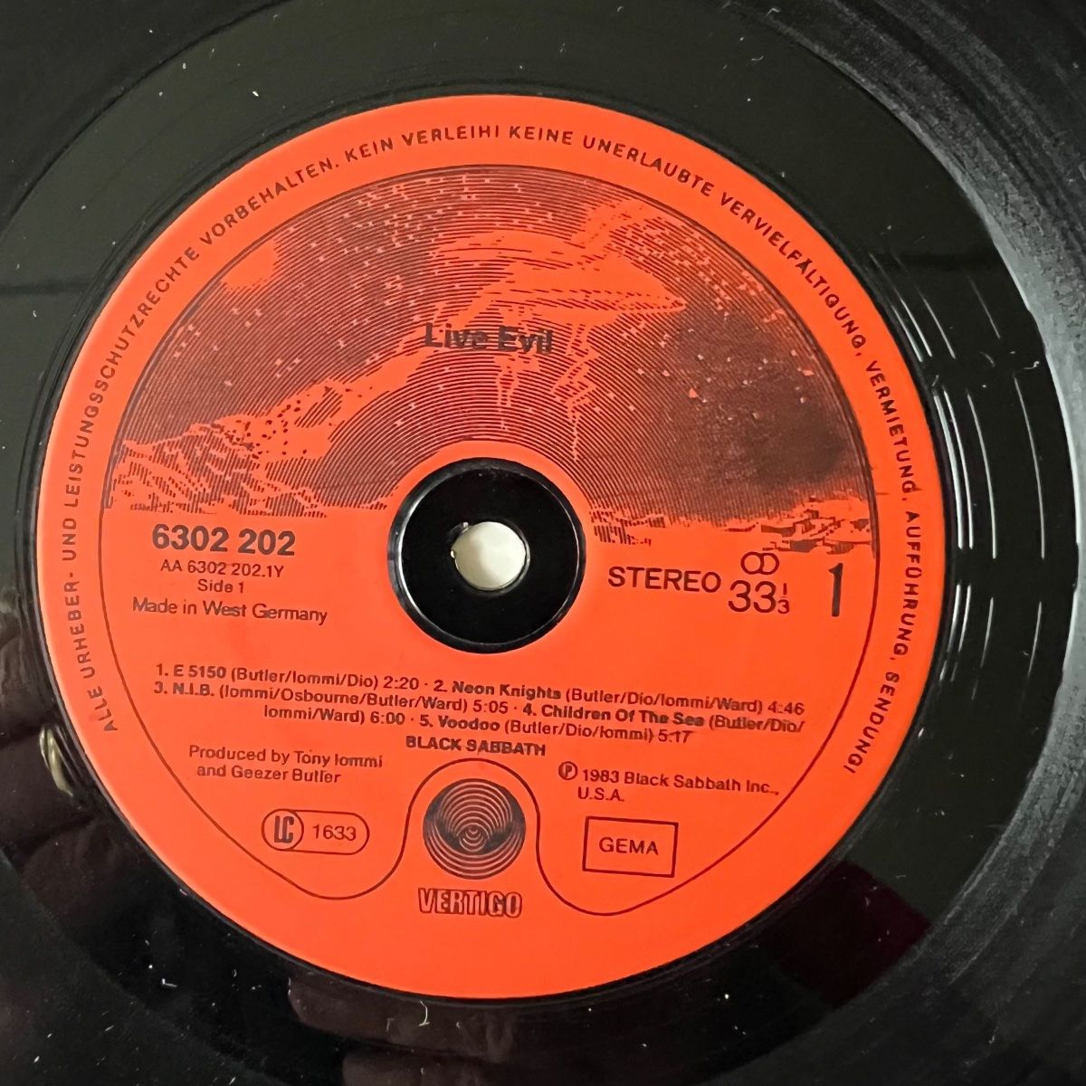Dischi in vinile: Black Sabbath - Live Evil / 2 LP - 1. D-Press. 1983 – Usato da Gais venduto da soundcave57 3